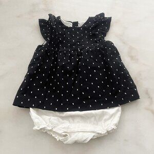 Janie and Jack Size One-Piece Baby Girl's Romper Size 18-24 Months